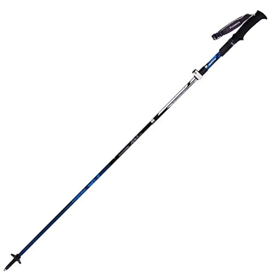 Bastoncini da trekking Bastoncini da trekking, in fibra di carbonio a cinque sezioni pieghevoli stampelle, antiscivolo Ultraligh