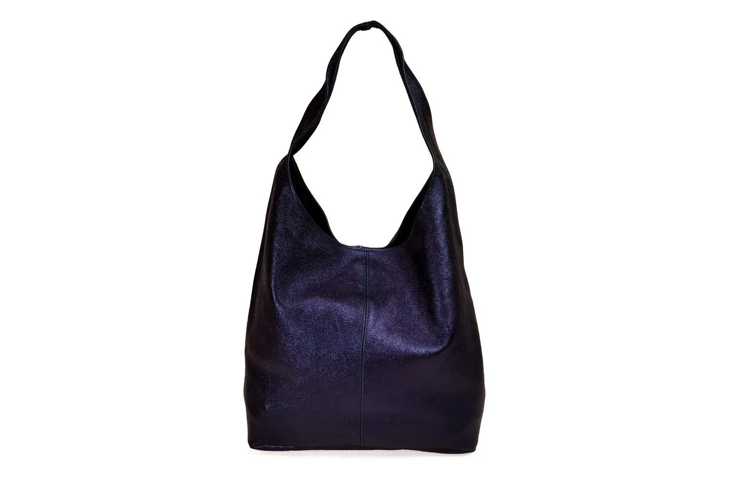 Borse Donna colore Blu in pelle Made in Italy