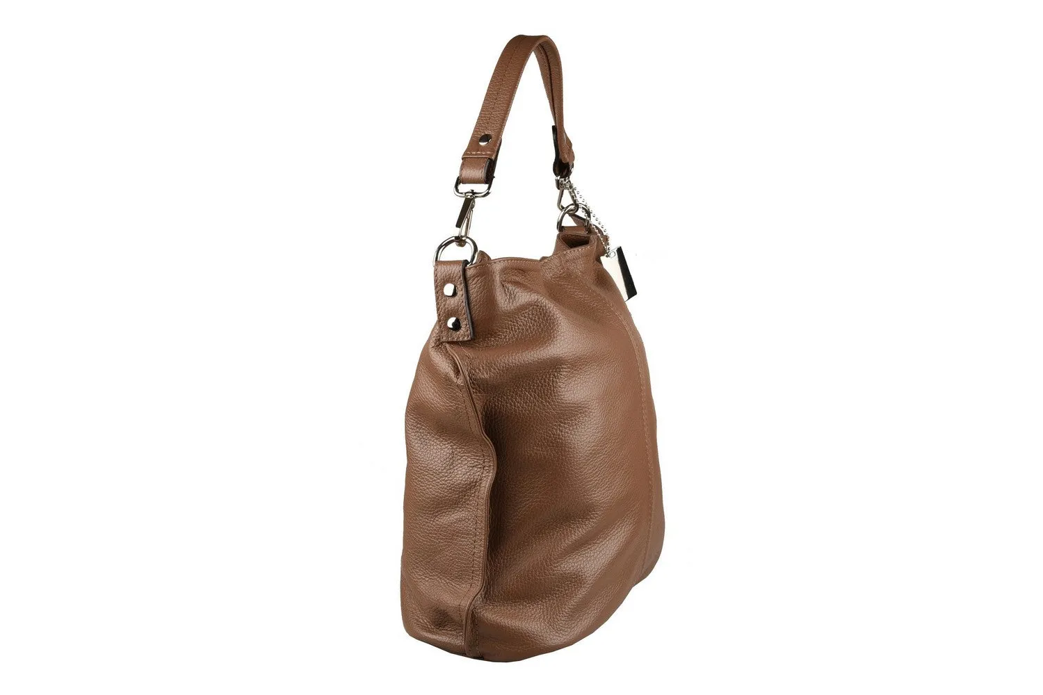 Borse Donna colore Marrone in pelle Made in Italy