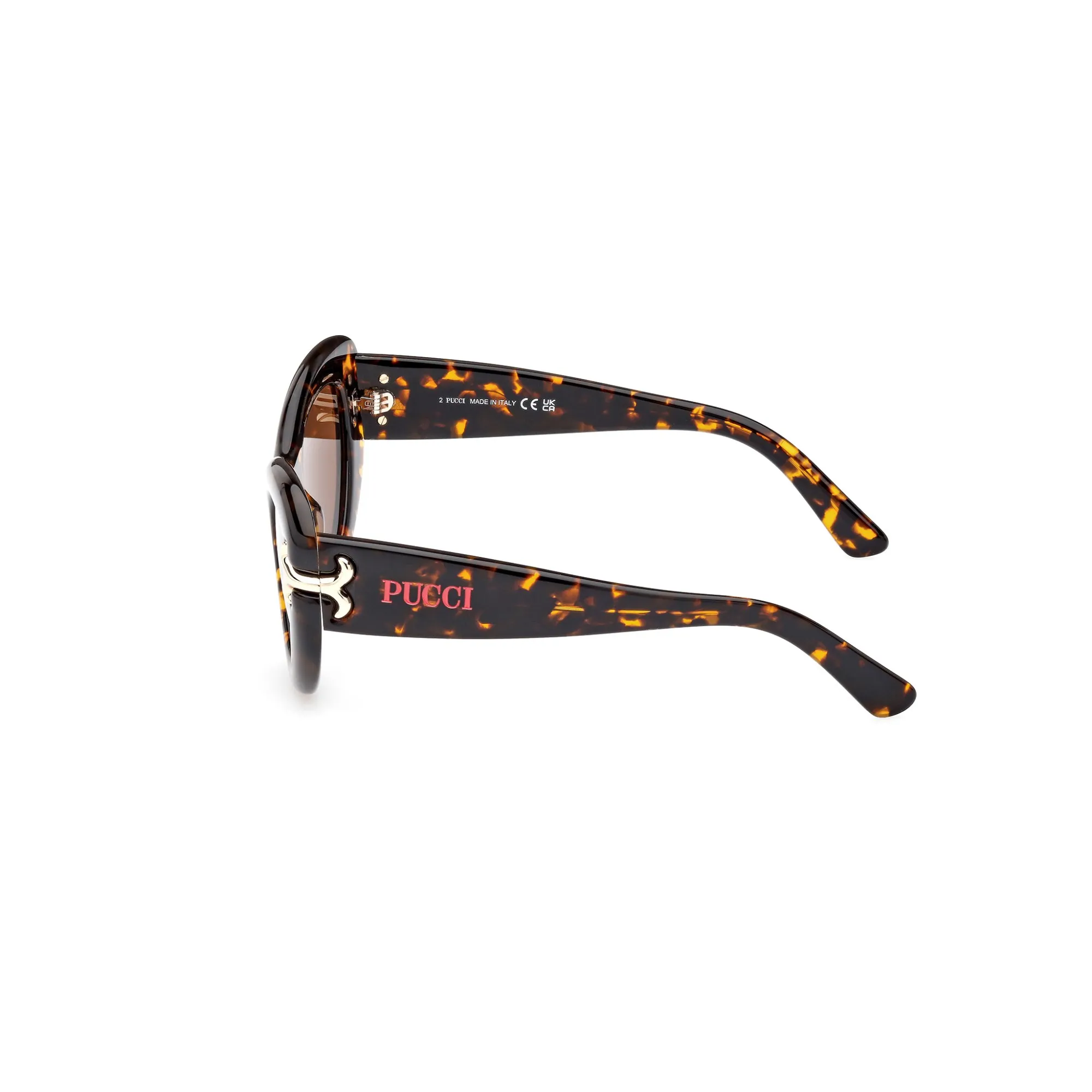   Emilio Pucci EP 0212 - 52E Avana Scura | Occhiale Da Sole Donna 