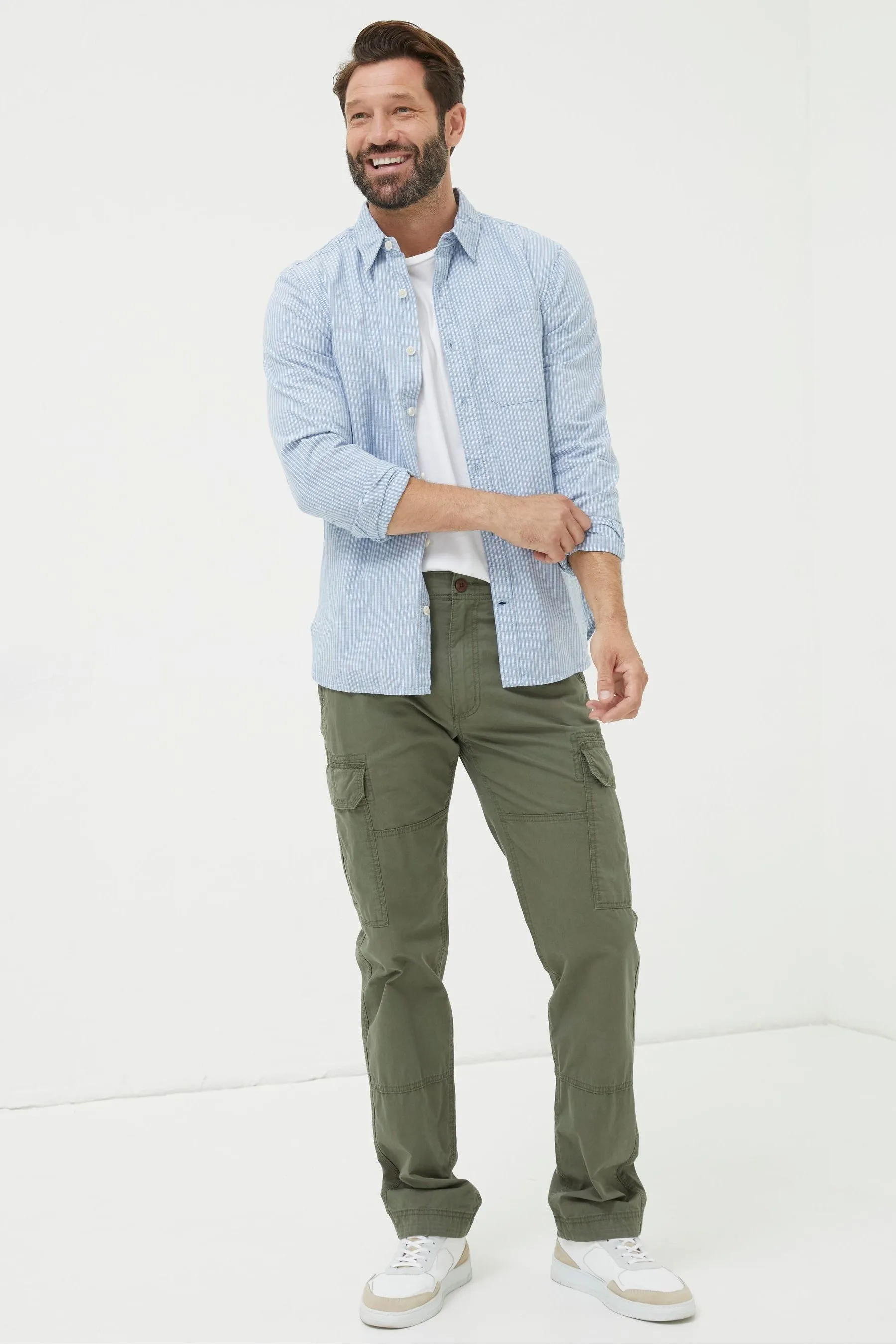 FatFace - Pantaloni cargo antistrappe