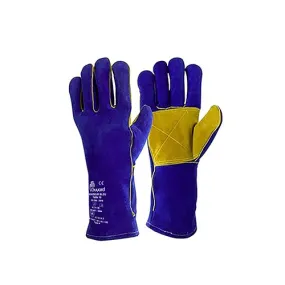 Guanti GUYARD SOUDEUR BLEU, Tg. 9, in Pile (rivestimento), col. Blu