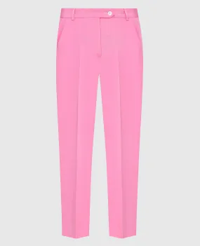 Kiton Pantaloni di seta rosa D49109K09S67