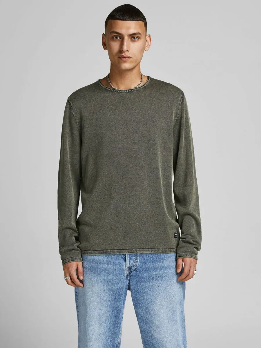 MAGLIE Uomo JACK&JONES 12174001 LEO DUSTY OLIVE
