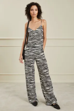 Pantaloni in pura seta