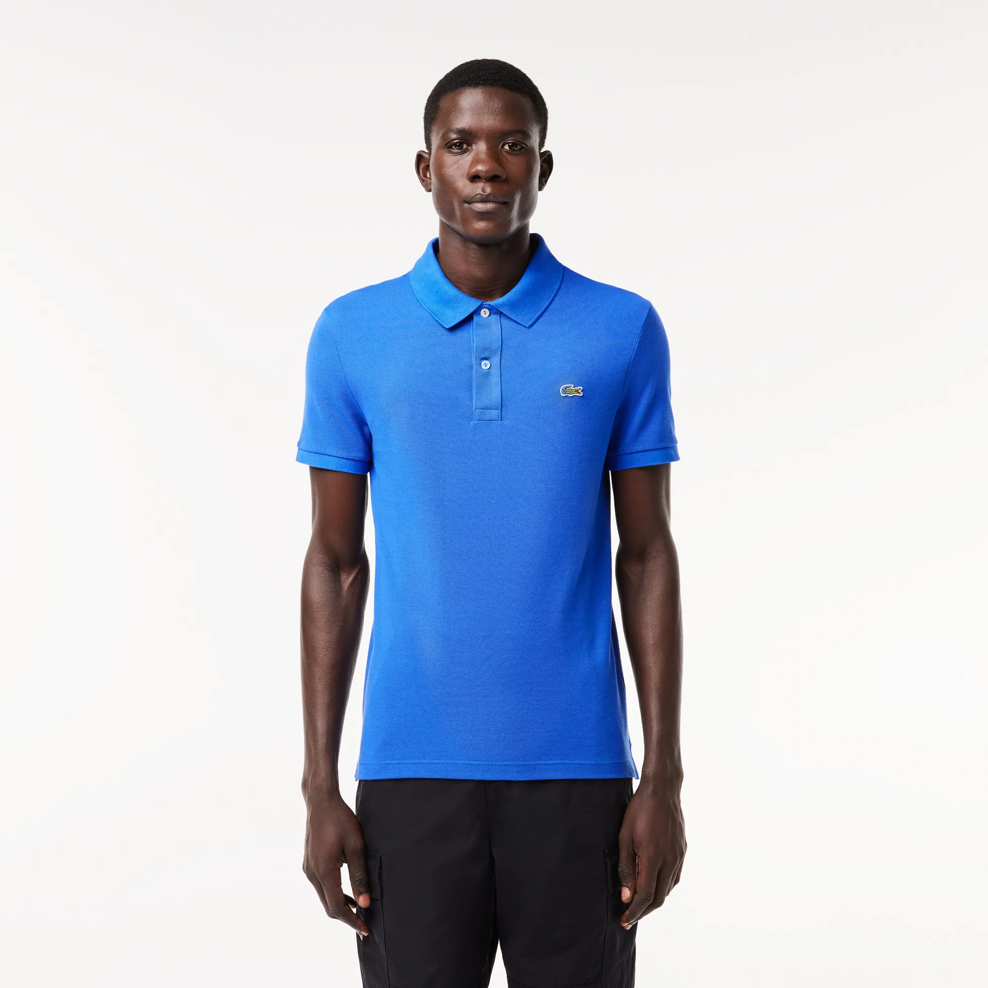 Polo da uomo di colore blu