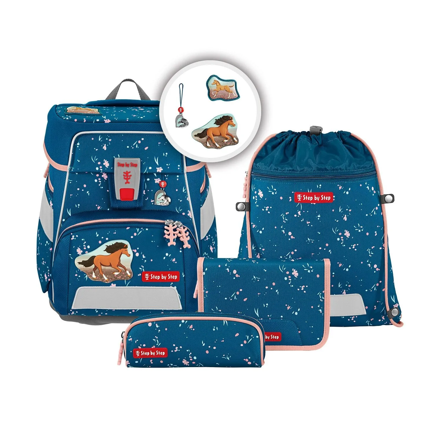 Step by Step Set di zaini spaziali 5 pezzi