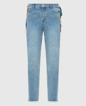 Twinset Actitude Cravatta jeans corti 211MT2590
