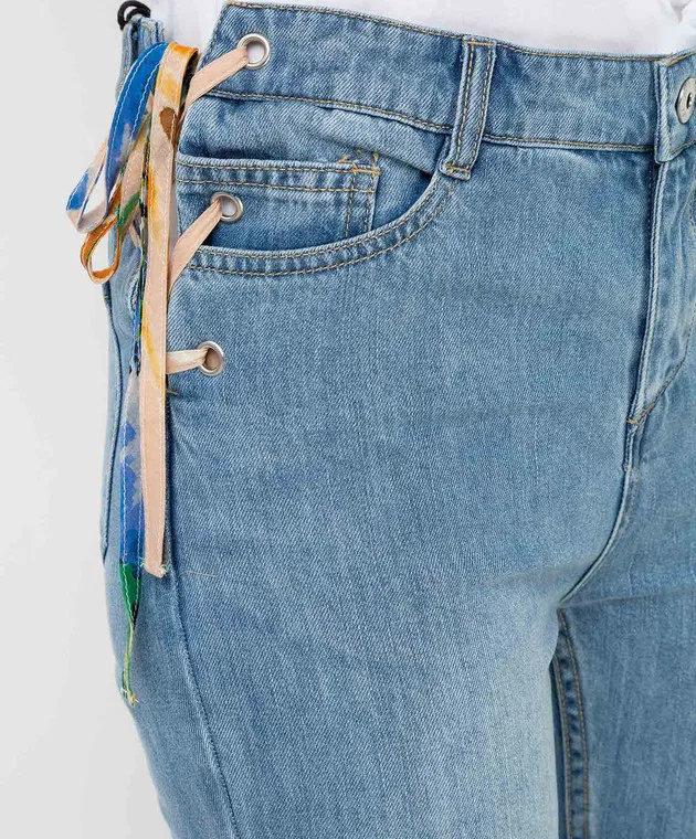Twinset Actitude Cravatta jeans corti 211MT2590
